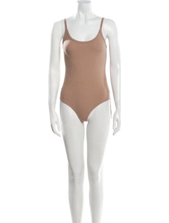 Reformation Scoop Neck Sleeveless Bodysuit