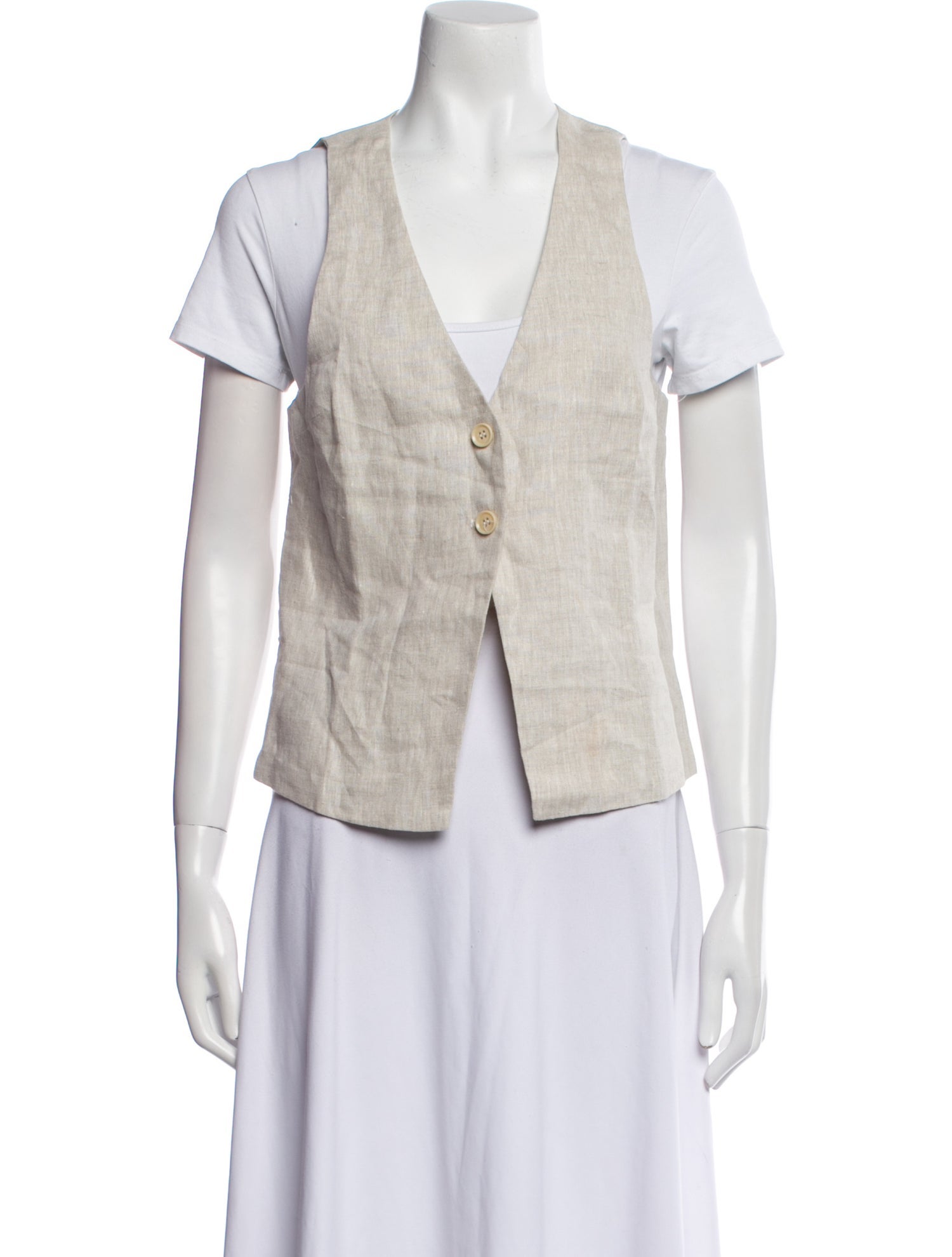 Reformation Linen Vest