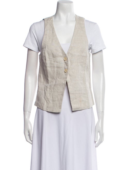 Reformation Linen Vest
