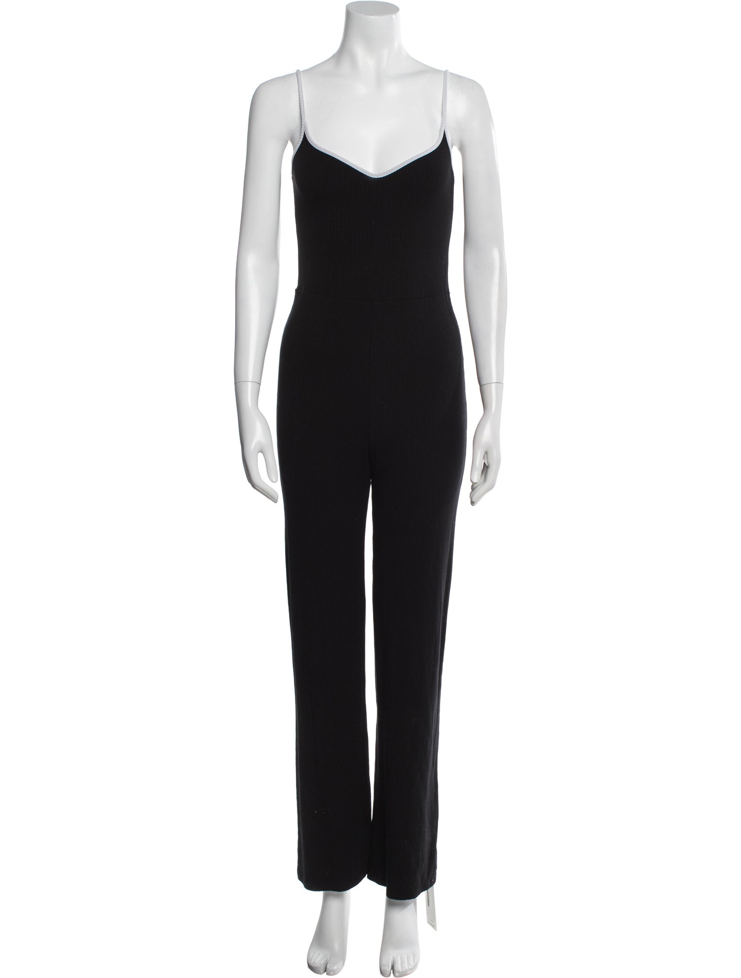 Reformation V-Neck Jumpsuit