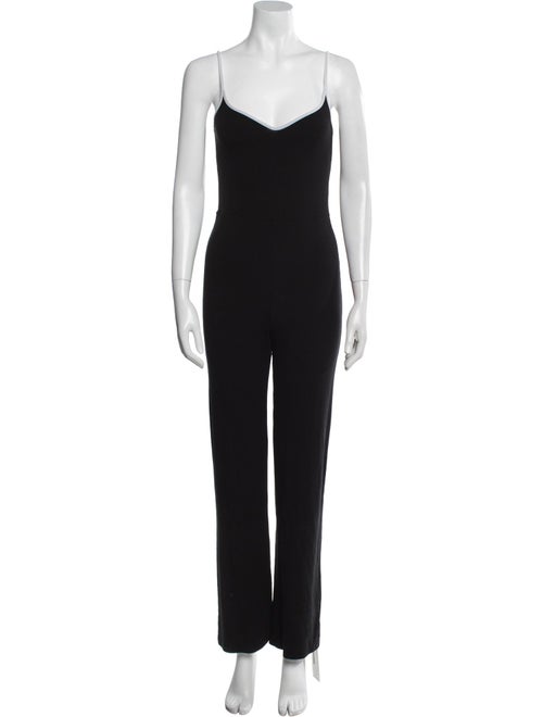 Reformation V-Neck Jumpsuit