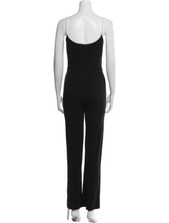 Reformation V-Neck Jumpsuit