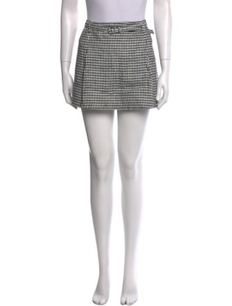 Reformation Linen Mini Skirt