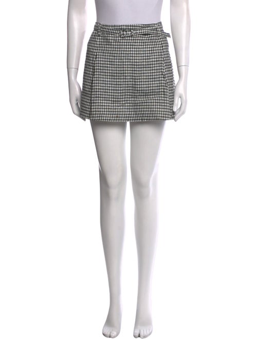 Reformation Linen Mini Skirt