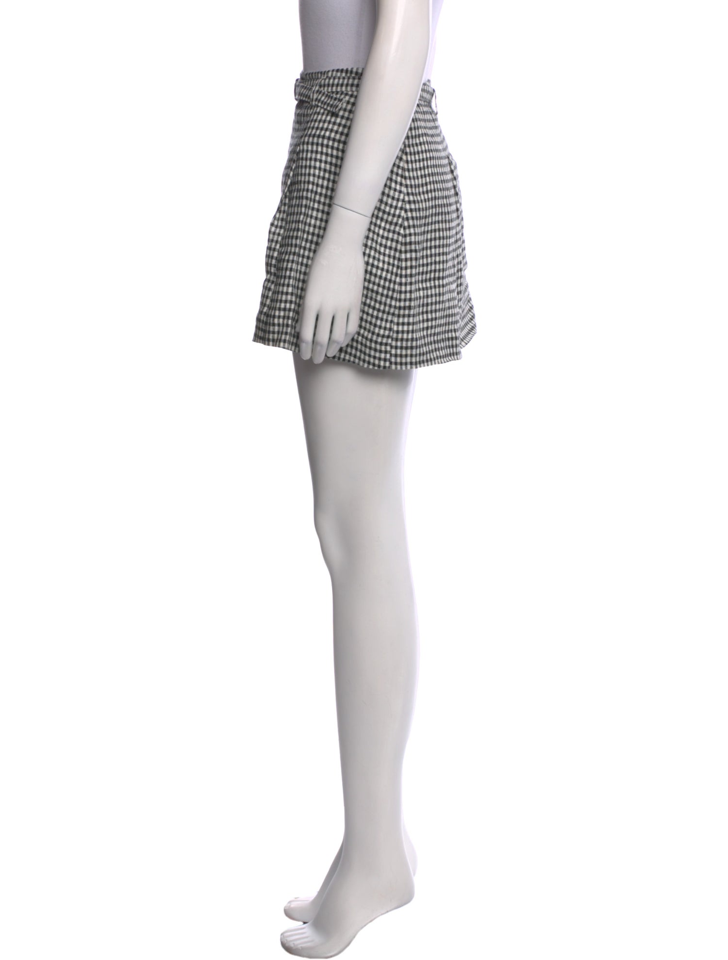 Reformation Linen Mini Skirt