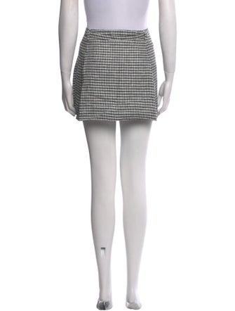 Reformation Linen Mini Skirt