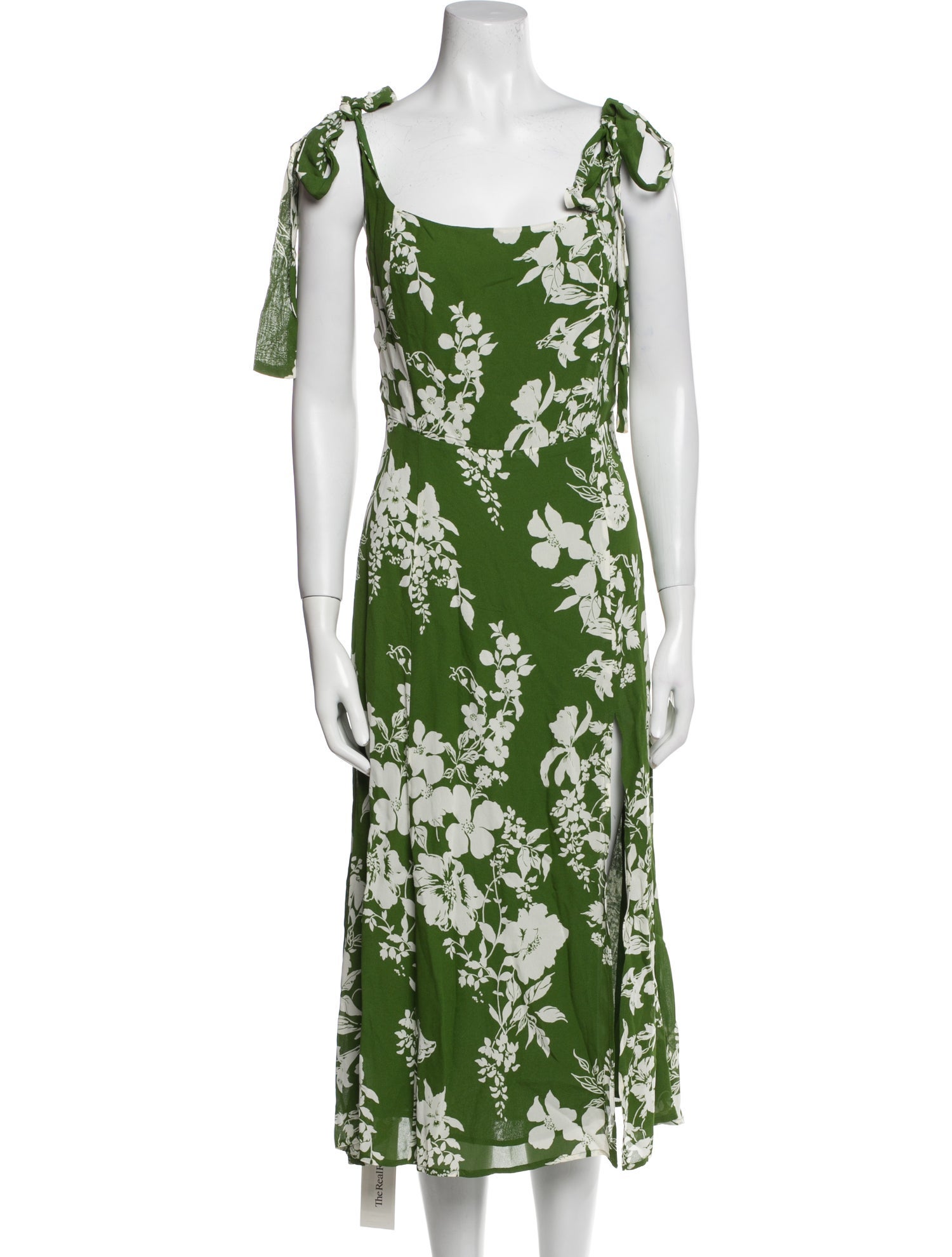 Reformation Floral Print Long Dress