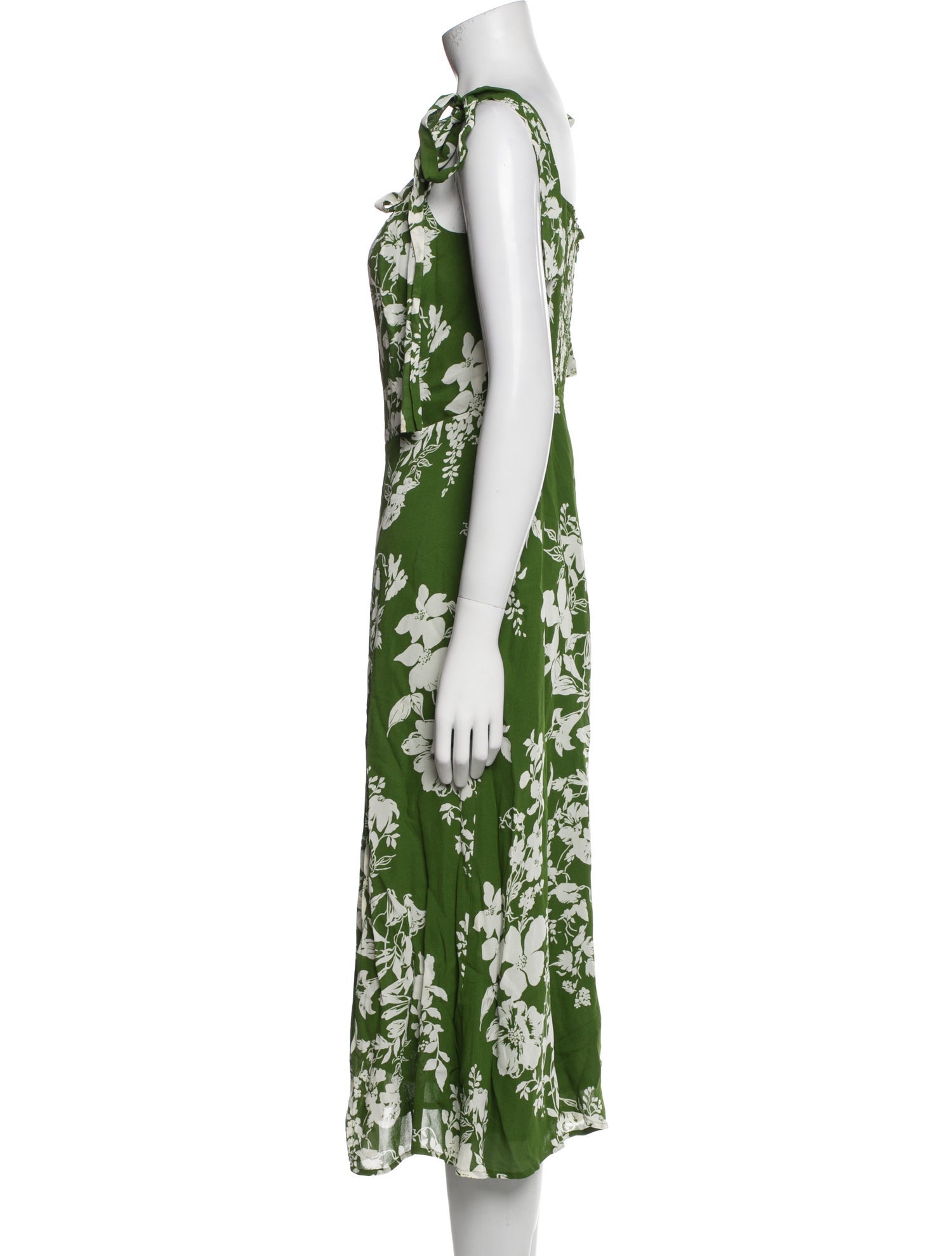 Reformation Floral Print Long Dress