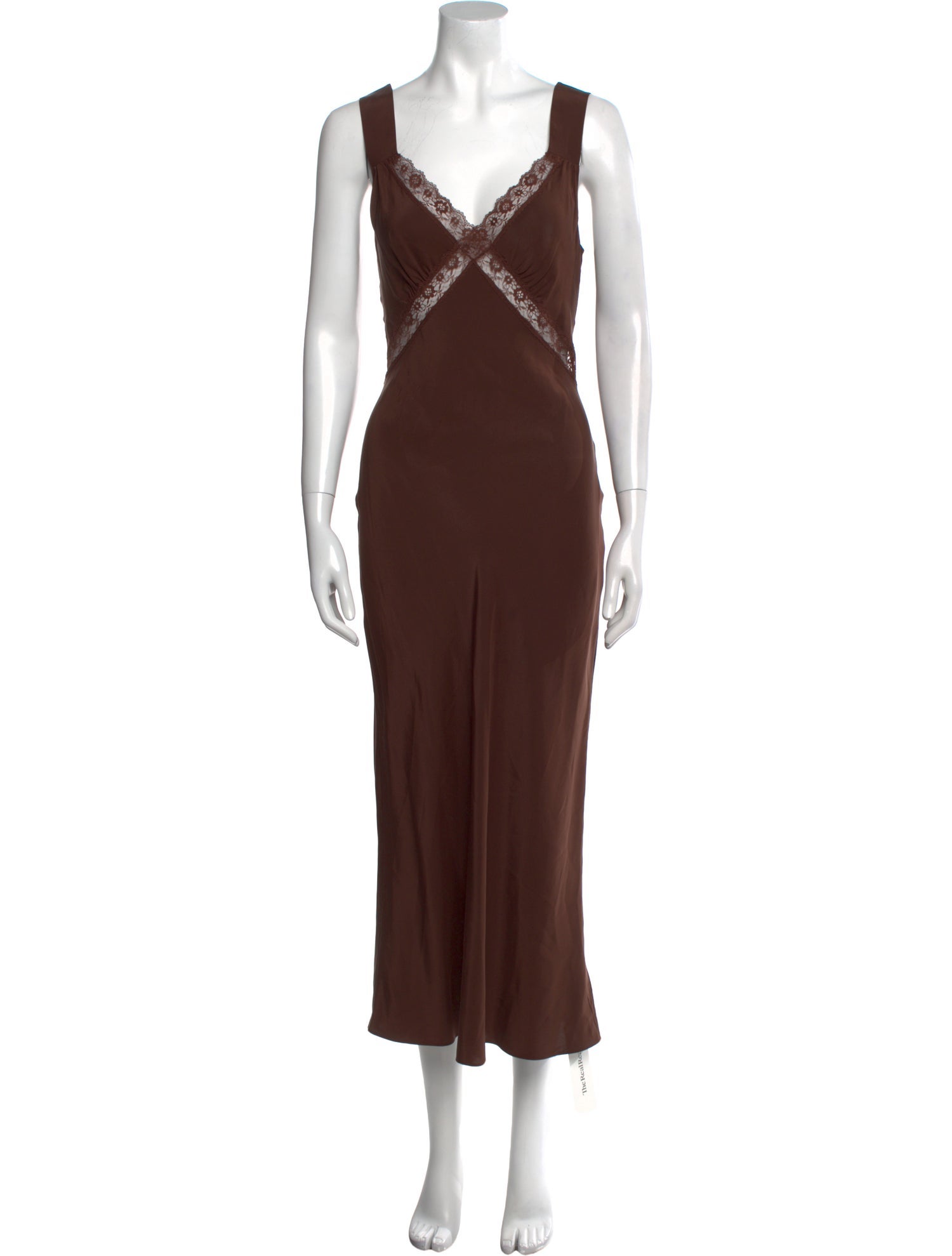 Reformation Silk Long Dress