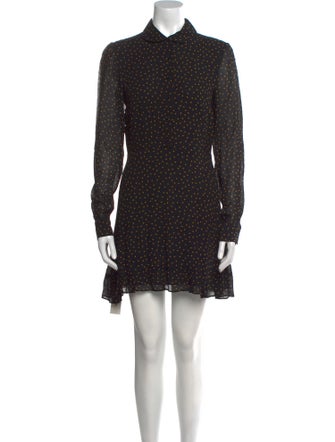 Reformation Polka Dot Print Mini Dress