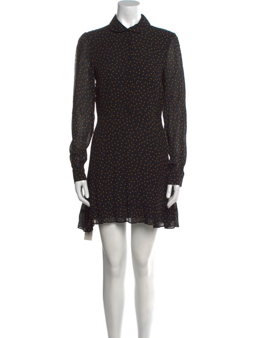Reformation Polka Dot Print Mini Dress