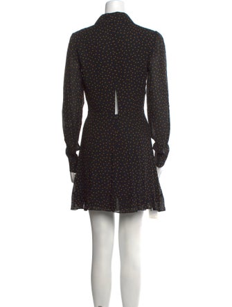 Reformation Polka Dot Print Mini Dress