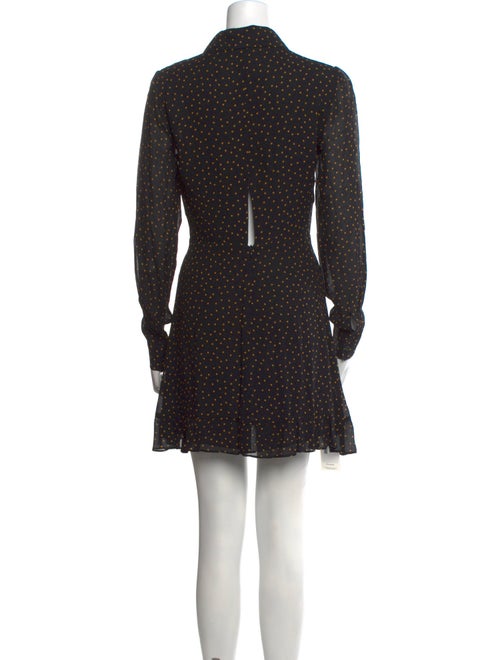 Reformation Polka Dot Print Mini Dress