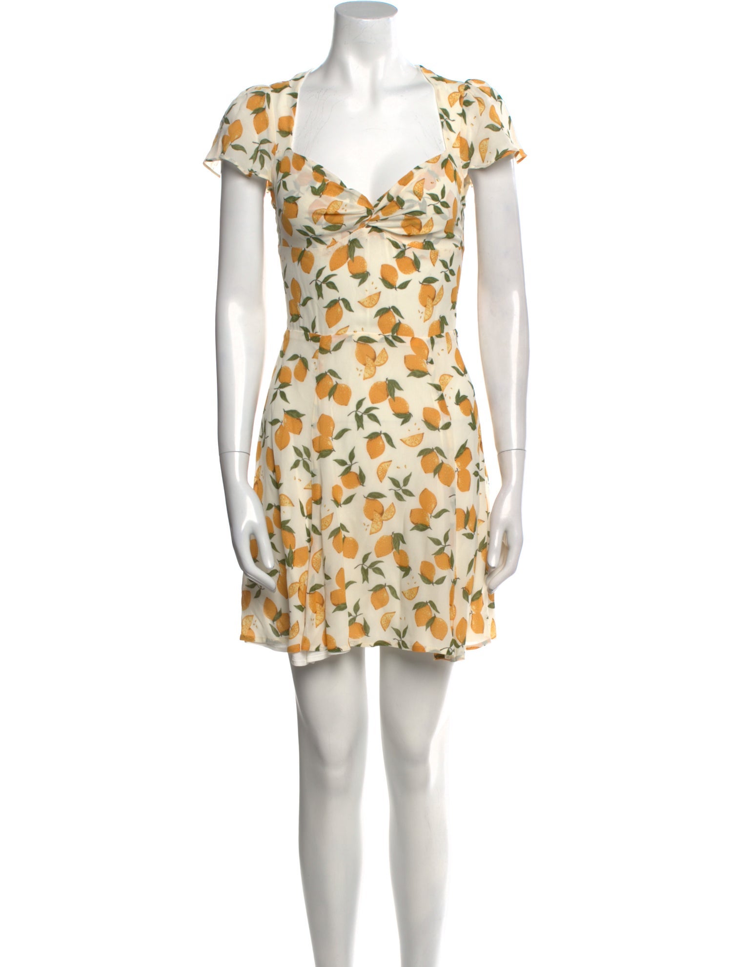 Reformation Printed Mini Dress