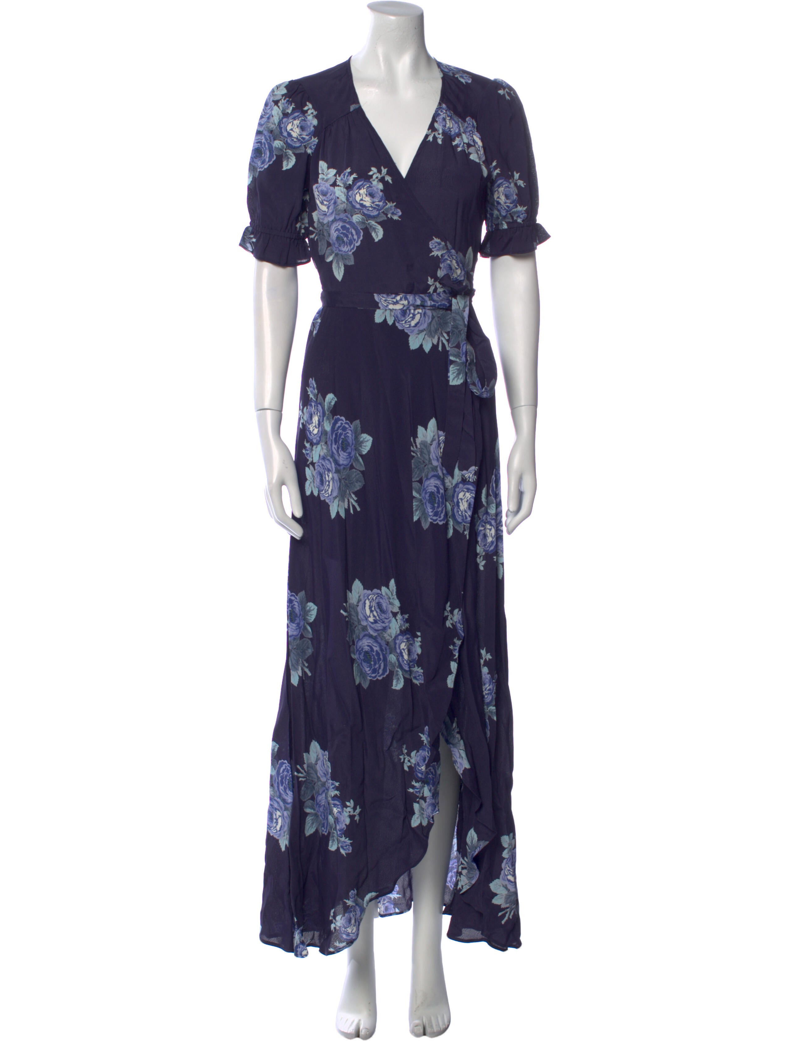 Reformation Floral Print Long Dress w/ Tags