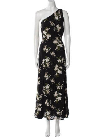 Reformation Floral Print Long Dress