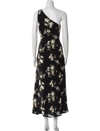 Reformation Floral Print Long Dress