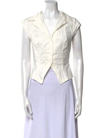 Reformation Short Sleeve Crop Top