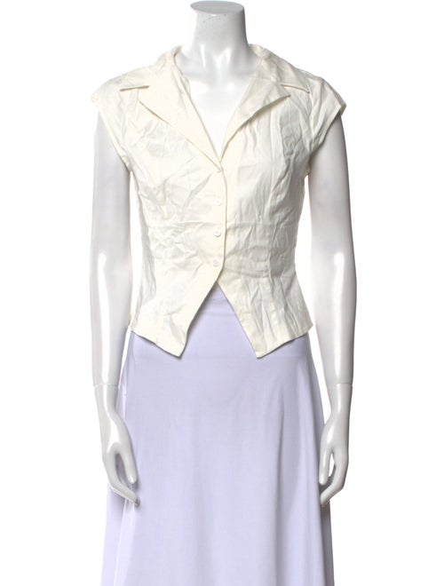 Reformation Short Sleeve Crop Top