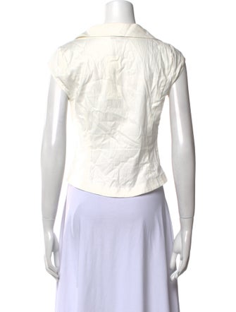 Reformation Short Sleeve Crop Top