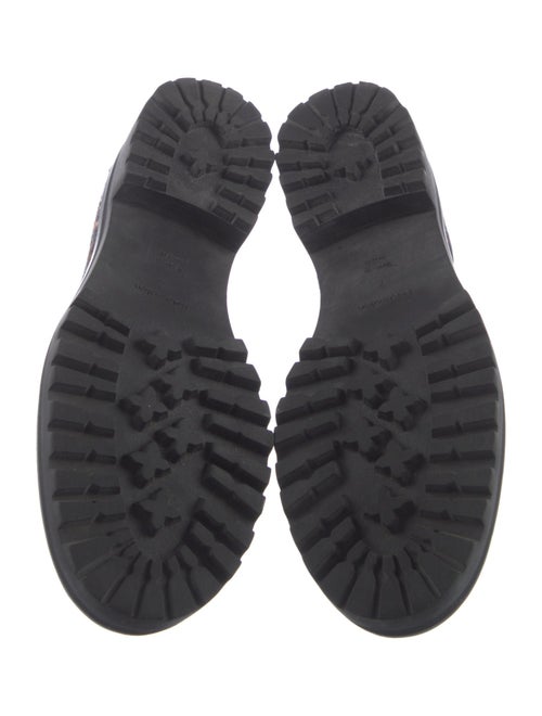 Reformation Ponyhair Animal Print Loafers