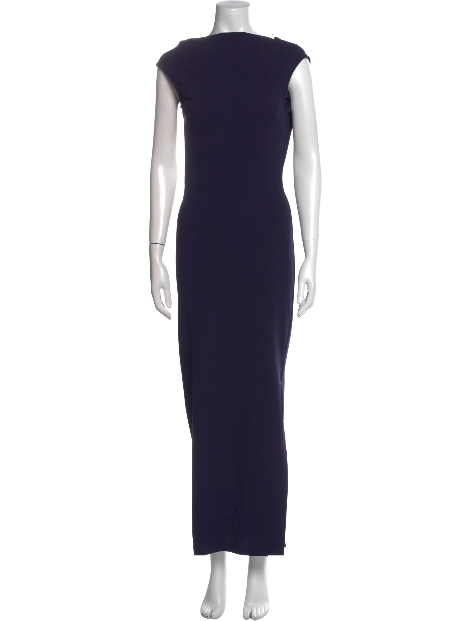 Reformation Bateau Neckline Long Dress