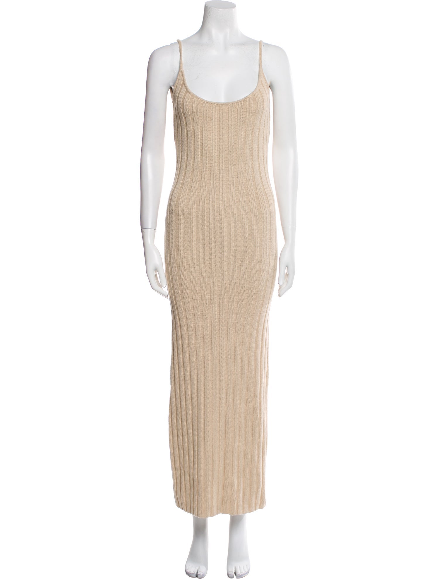 Reformation Scoop Neck Long Dress