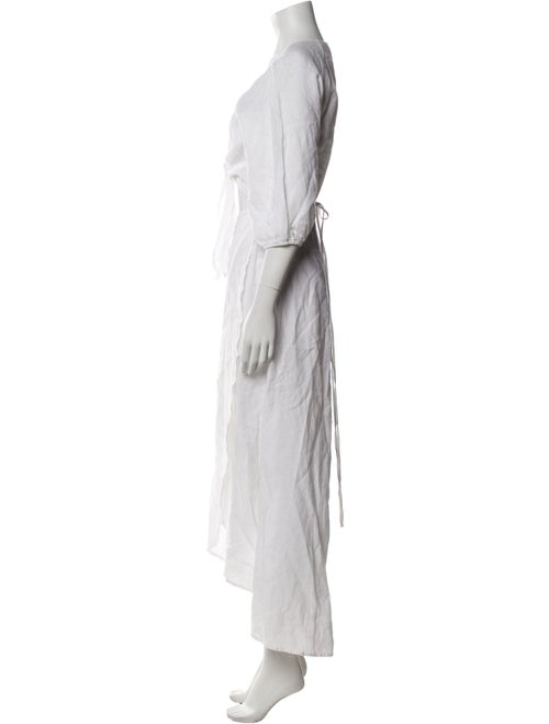 Reformation Linen Long Dress