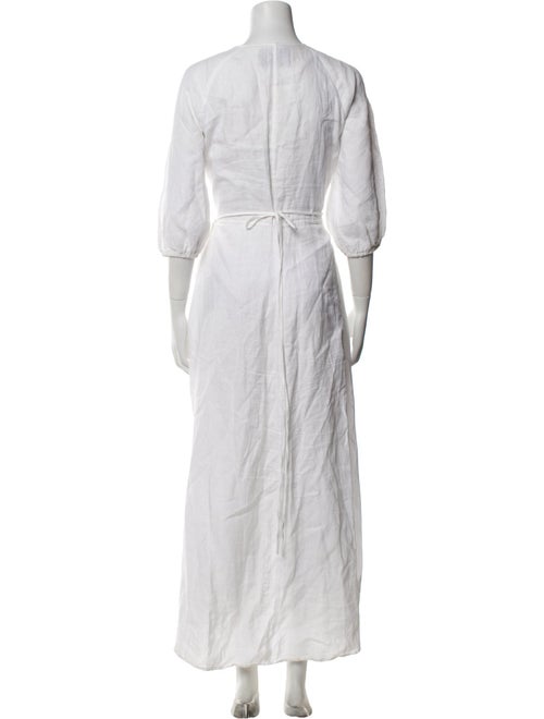 Reformation Linen Long Dress
