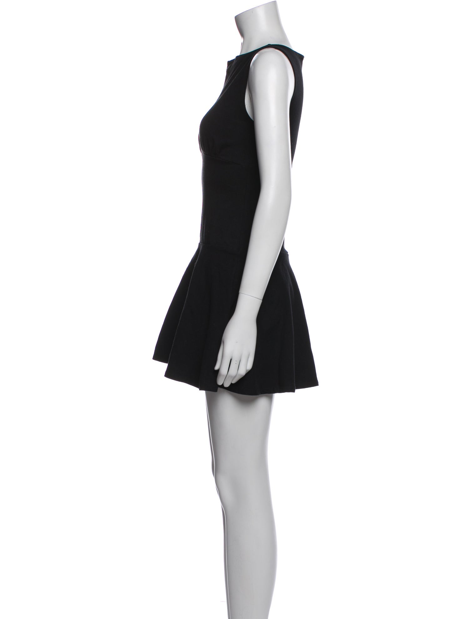 Reformation Bateau Neckline Mini Dress