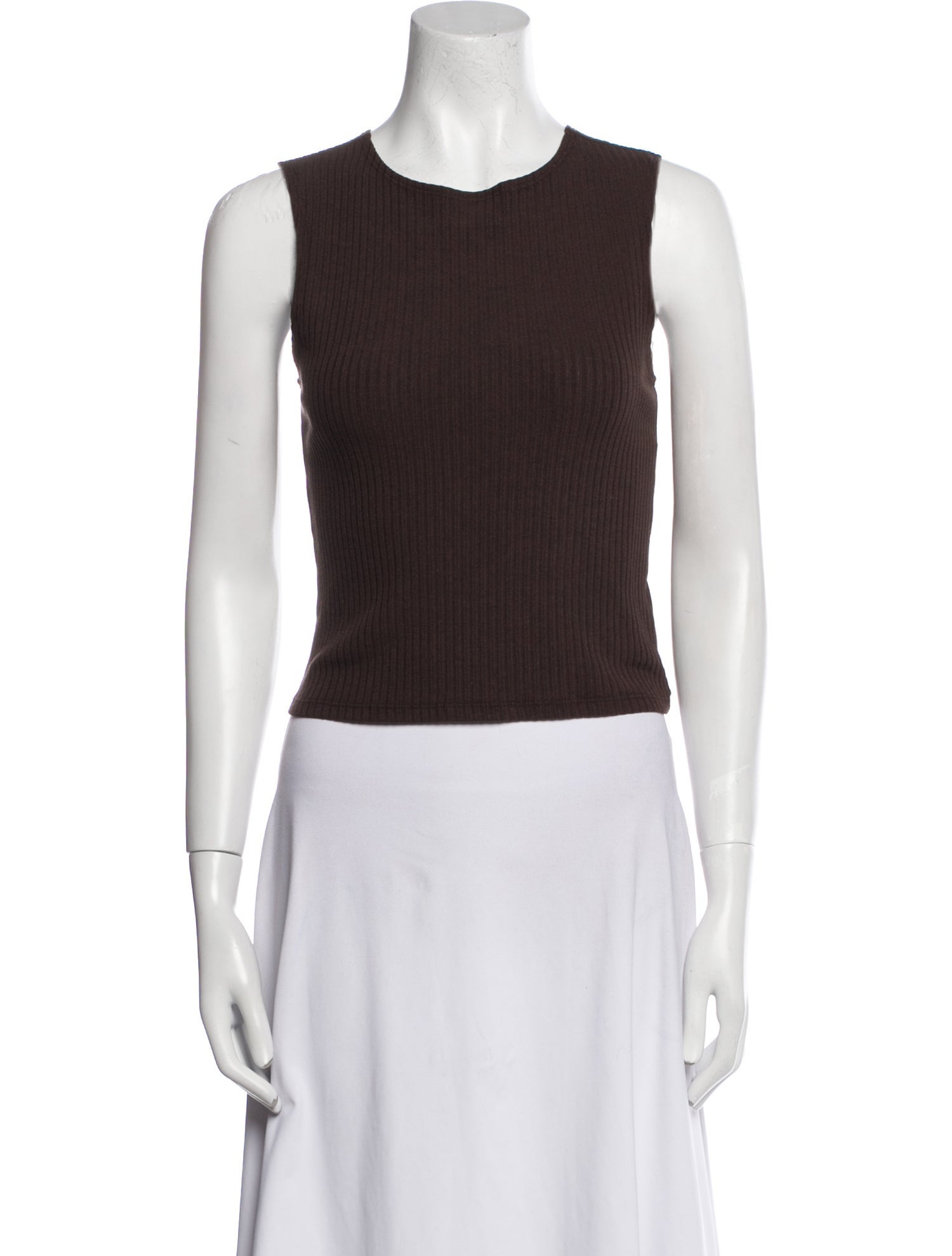Reformation Crew Neck Sleeveless Crop Top w/ Tags