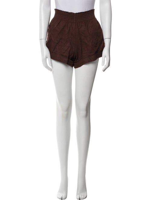 Reformation Linen Mini Shorts