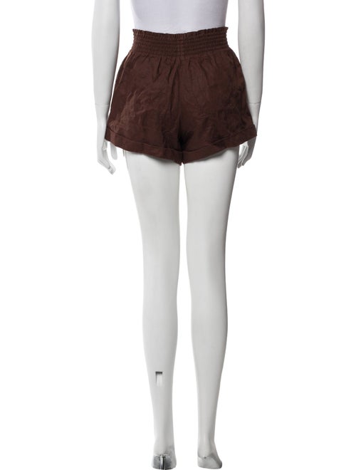 Reformation Linen Mini Shorts