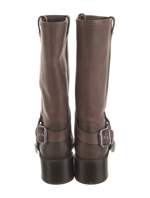 Reformation Leather Moto Boots