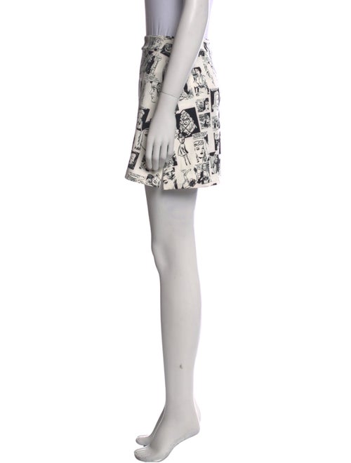 Reformation Printed Mini Skirt