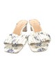 Reformation Floral Print Slides