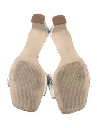 Reformation Floral Print Slides