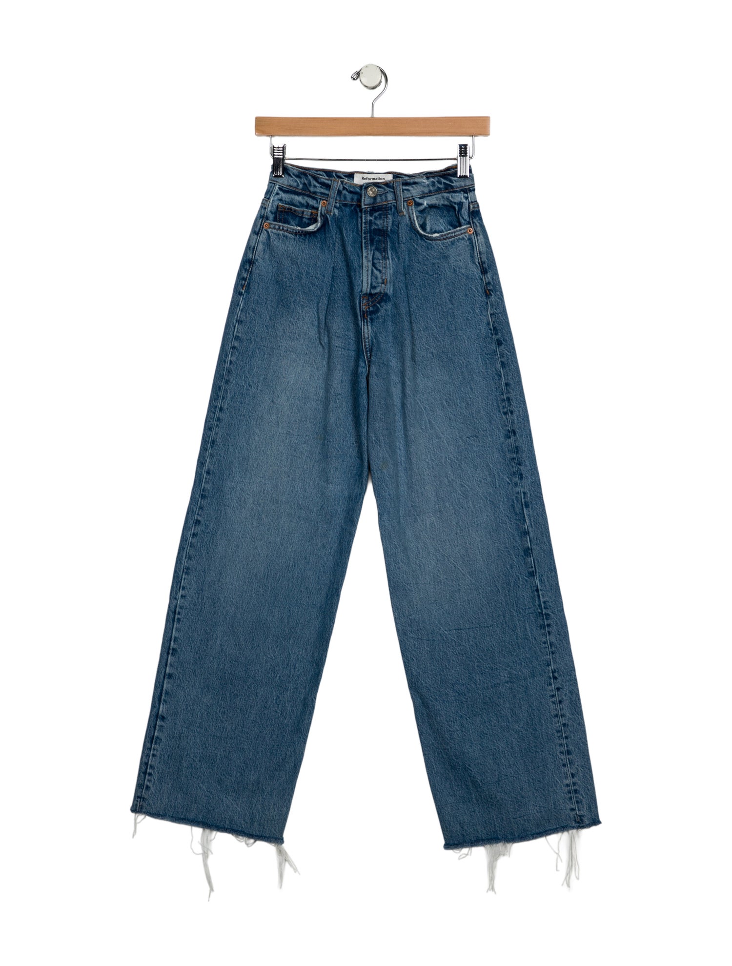 Reformation High-Rise Wide Leg Jeans