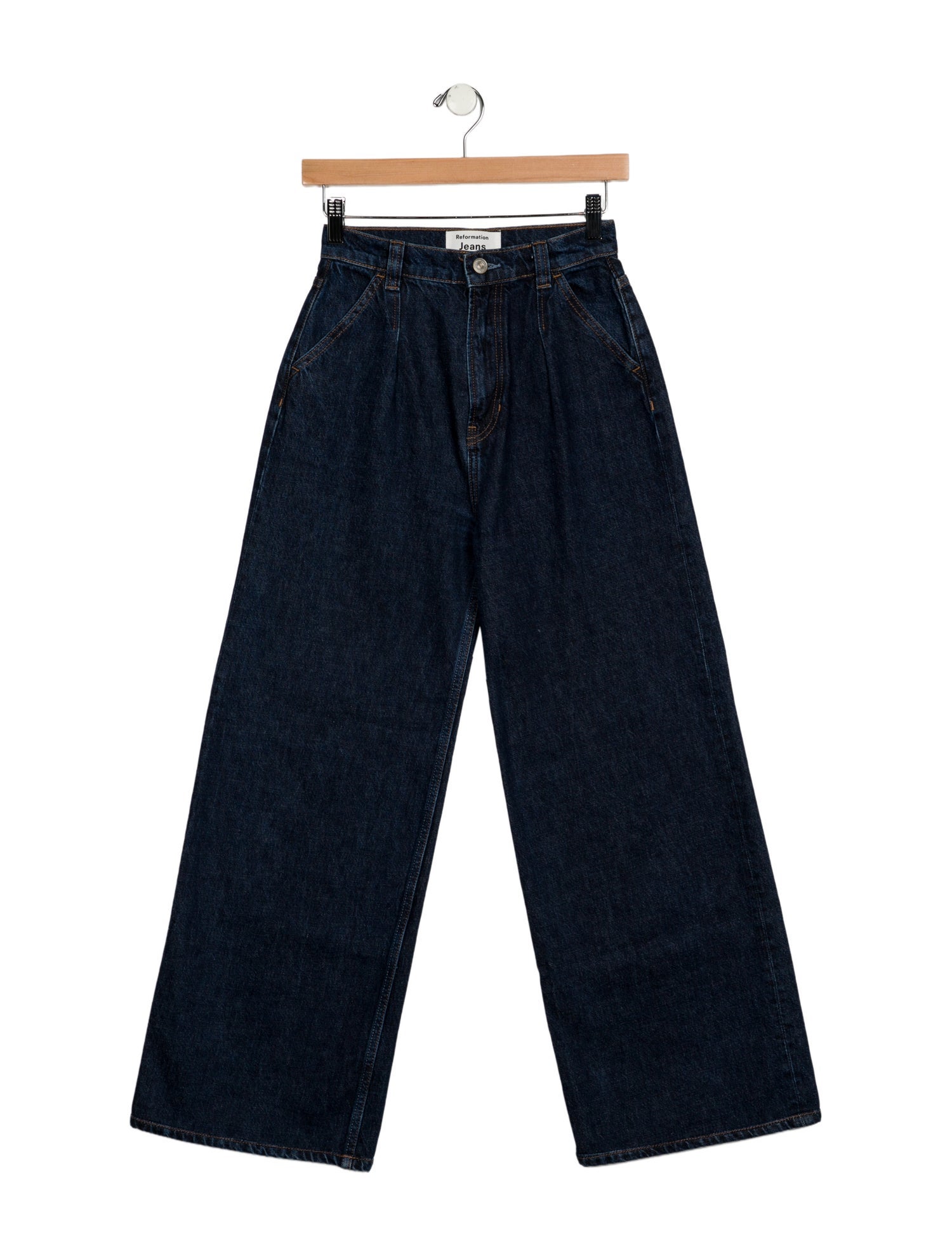 Reformation High-Rise Wide Leg Jeans