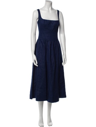 Reformation Linen Long Dress