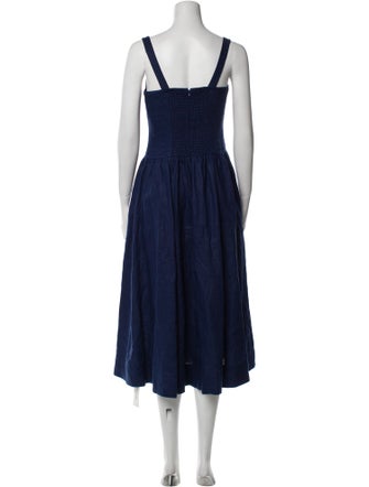 Reformation Linen Long Dress