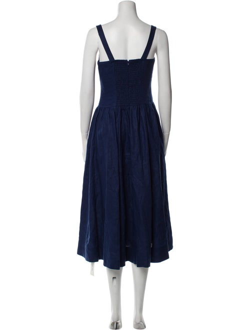 Reformation Linen Long Dress
