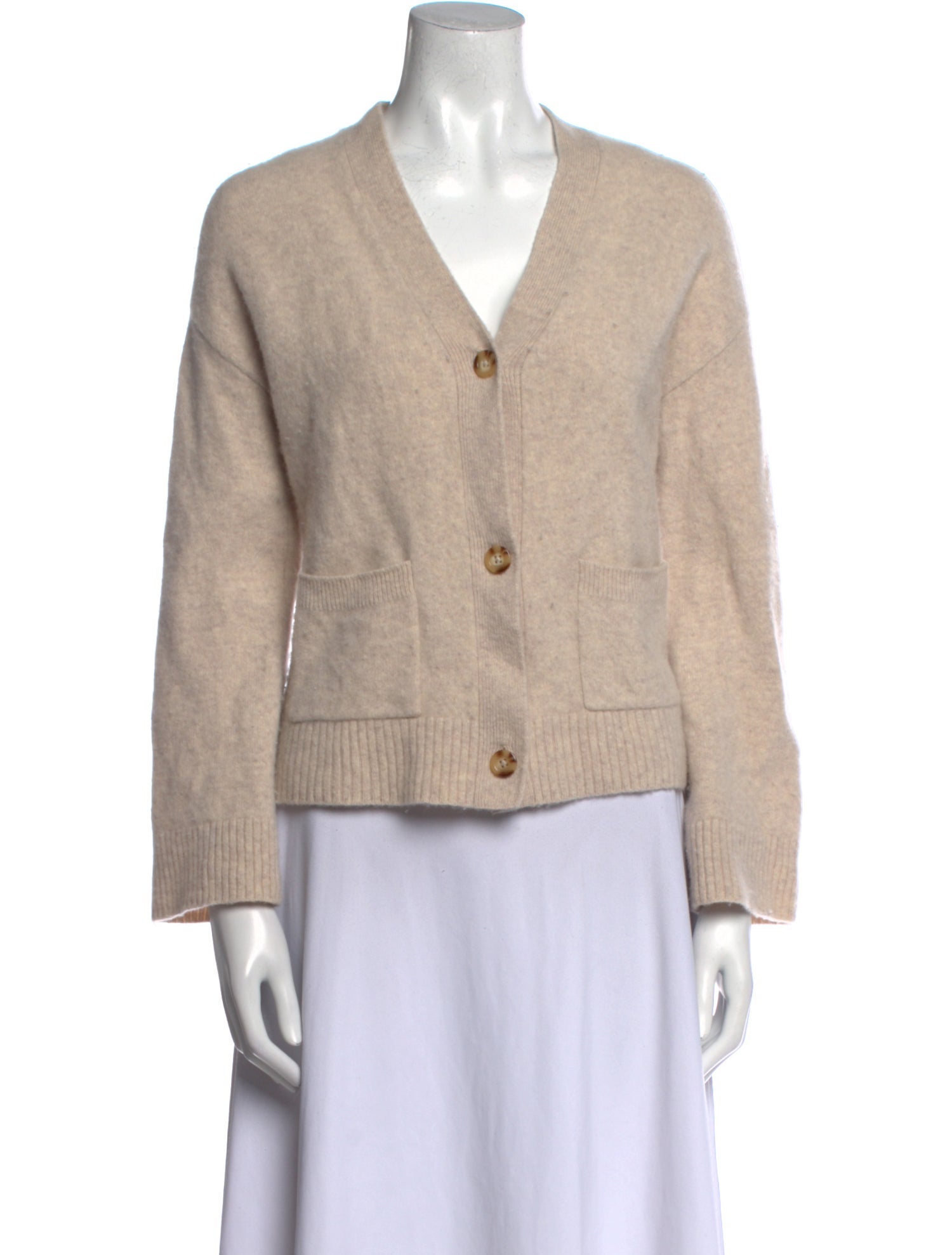 Reformation Wool V-Neck Sweater