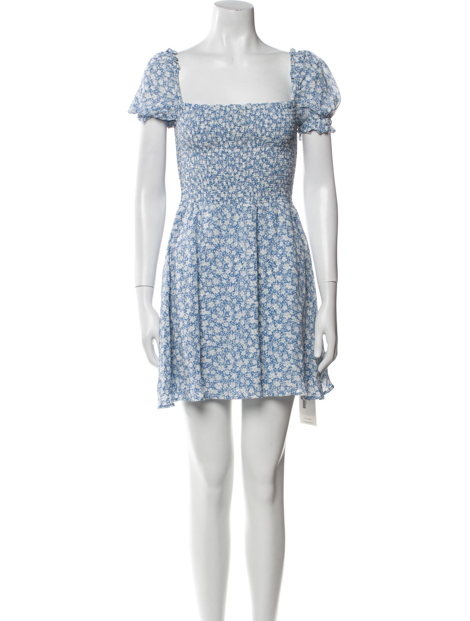 Reformation Floral Print Mini Dress