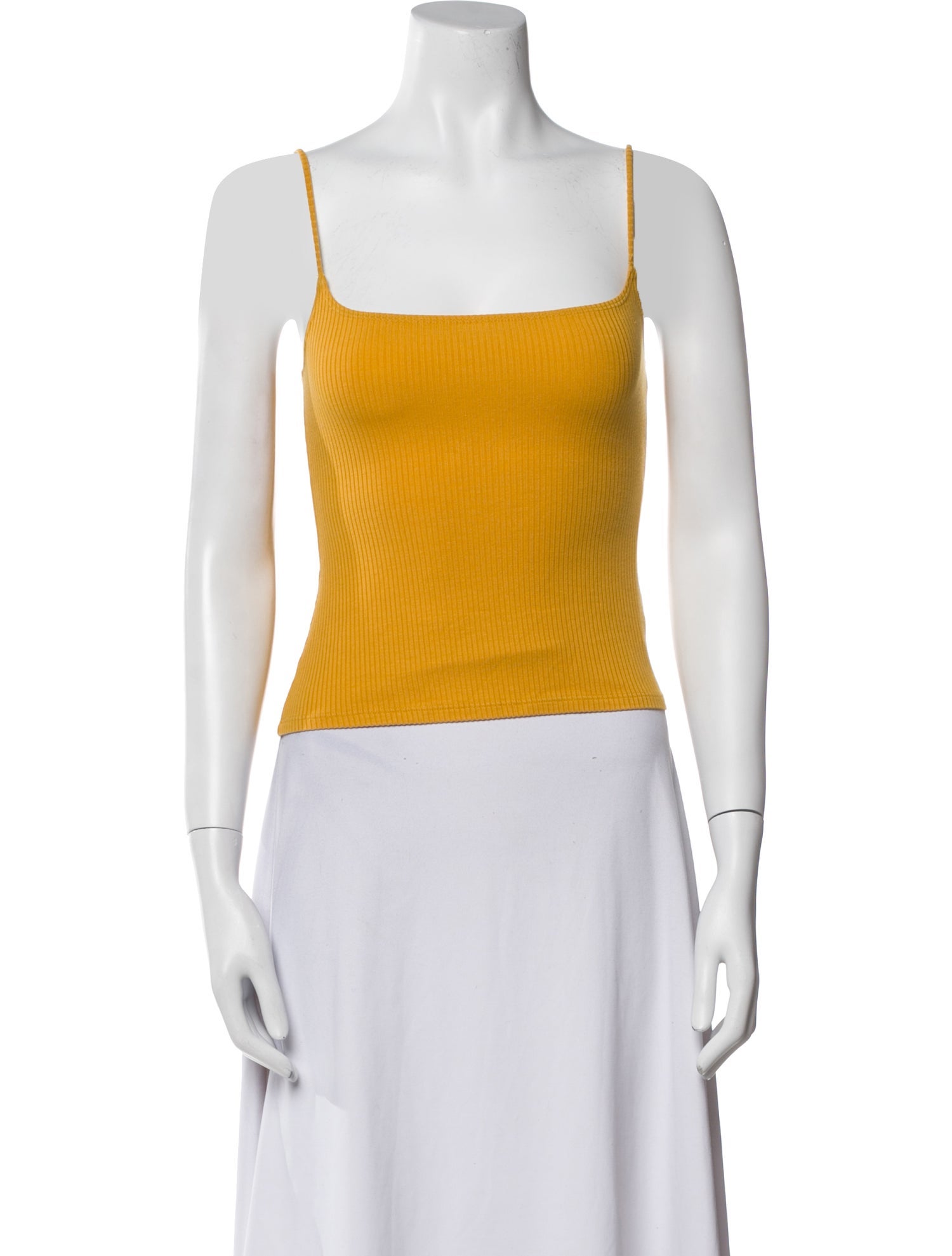 Reformation Vintage Square Neckline Crop Top
