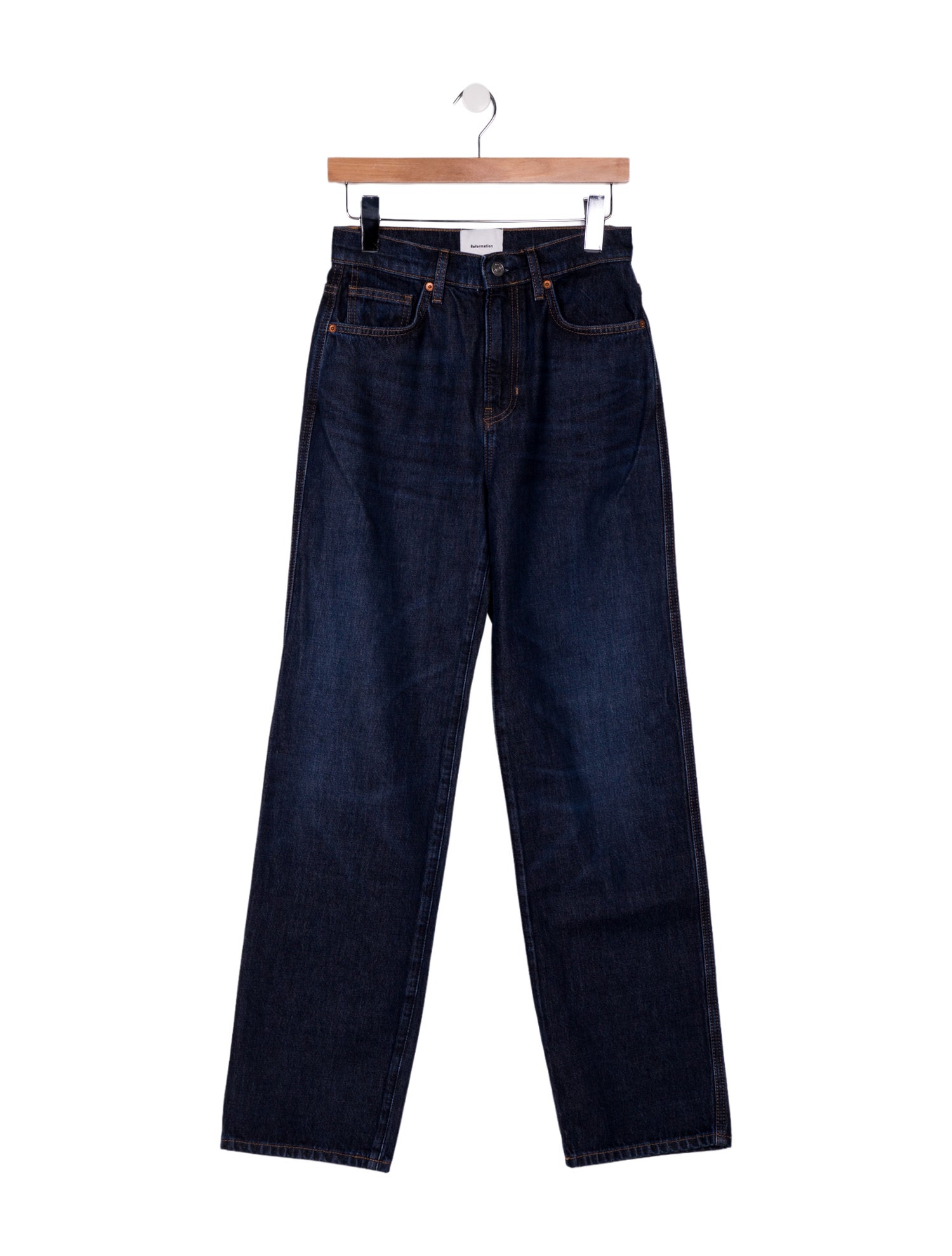 Reformation High-Rise Straight Leg Jeans w/ Tags