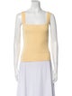 Reformation Square Neckline Sleeveless Top