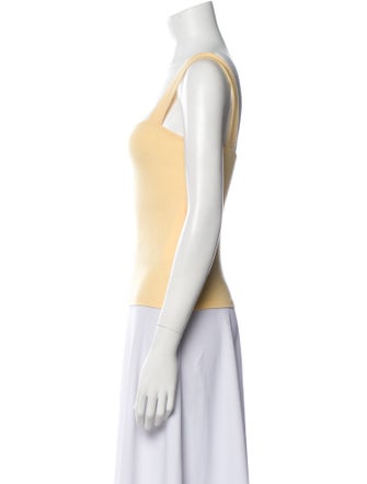 Reformation Square Neckline Sleeveless Top