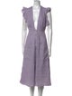 Reformation Linen Midi Length Dress