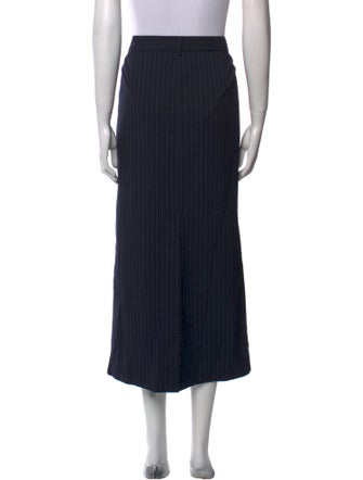 Reformation Striped Midi Length Skirt